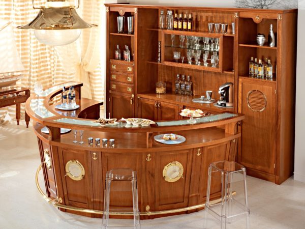 ساخت کانتر و میز بار چوبی برای خانه و منزل (2)